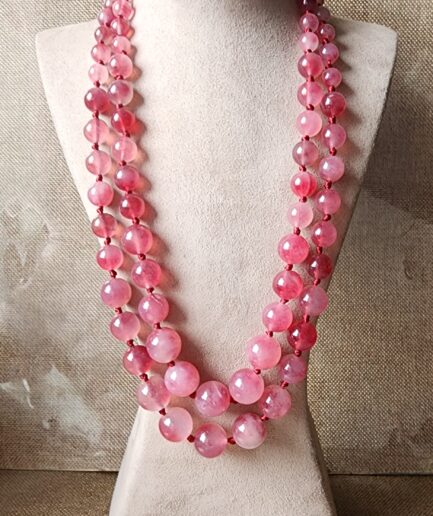 Pink Twilight Pearl Necklace