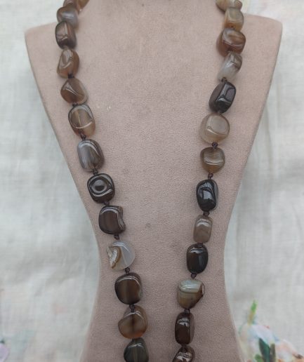 Brown banded Tumble Stone